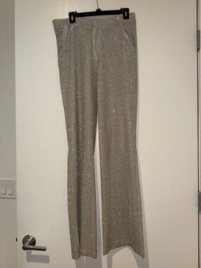 Akira silver and gold bedazzled pants